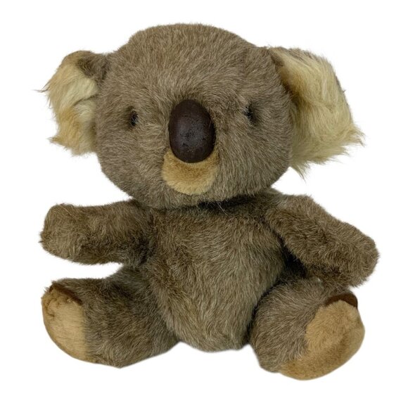 Vintage Playful Pals Puppet Koala Bear By Mervyns Brown Beige Plush Toy Korea - Picture 1 of 8